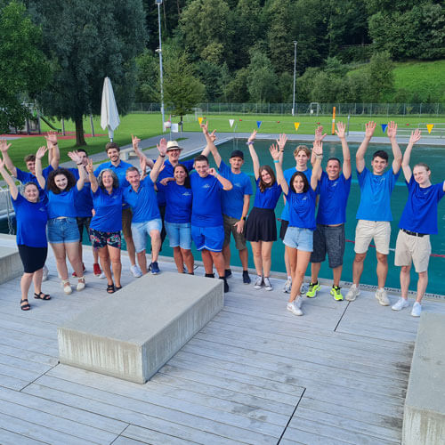Gruppenfoto des Schwimmbad Altdorf-Teams